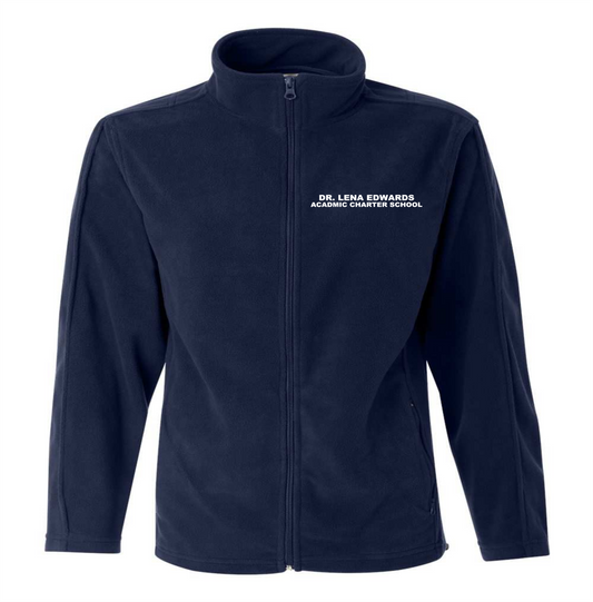 DLEAS FLEECE FULL ZIP SWEATER-YOUTH AND ADULT